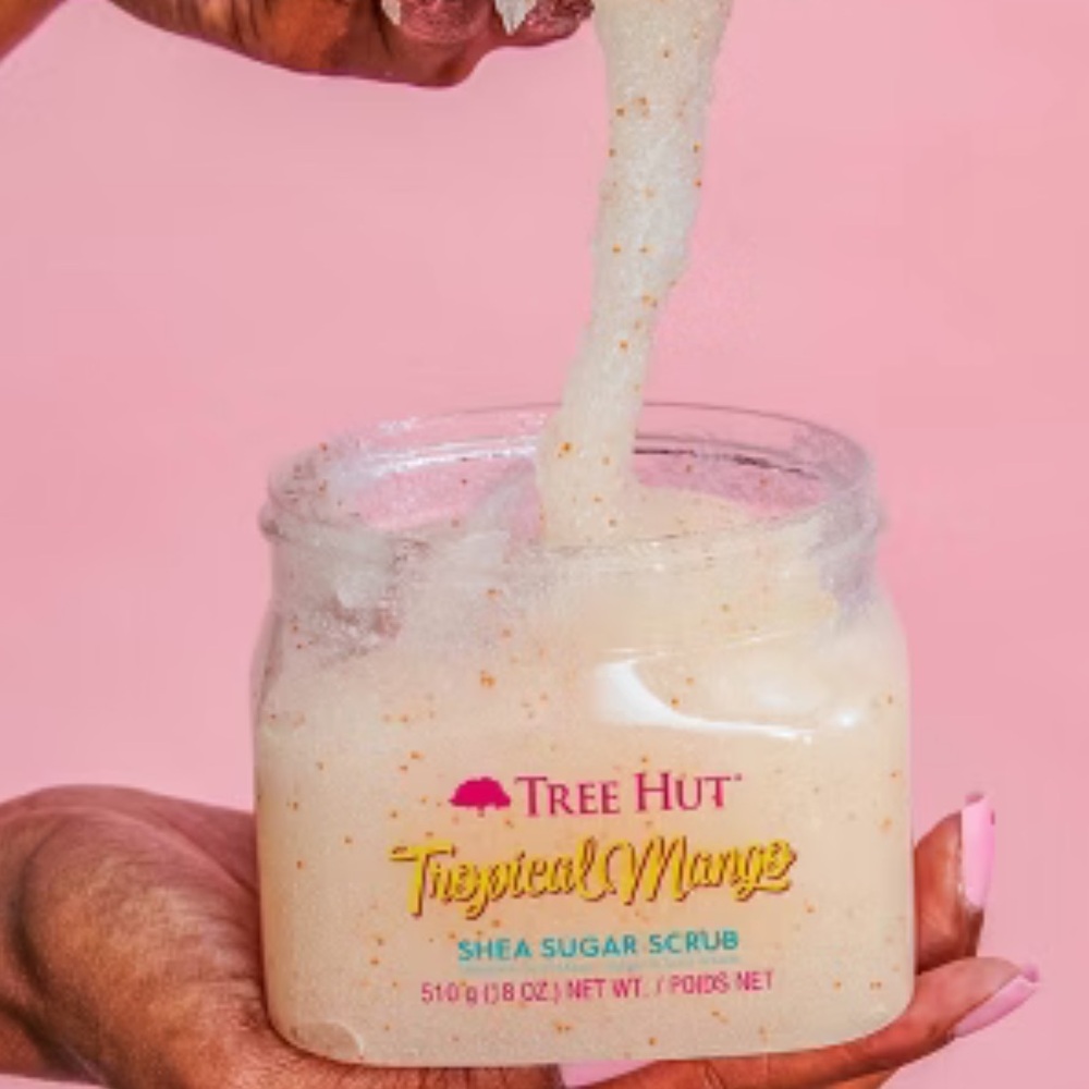 New Tree Hut Tropical Mango Shea Sugar Scrub